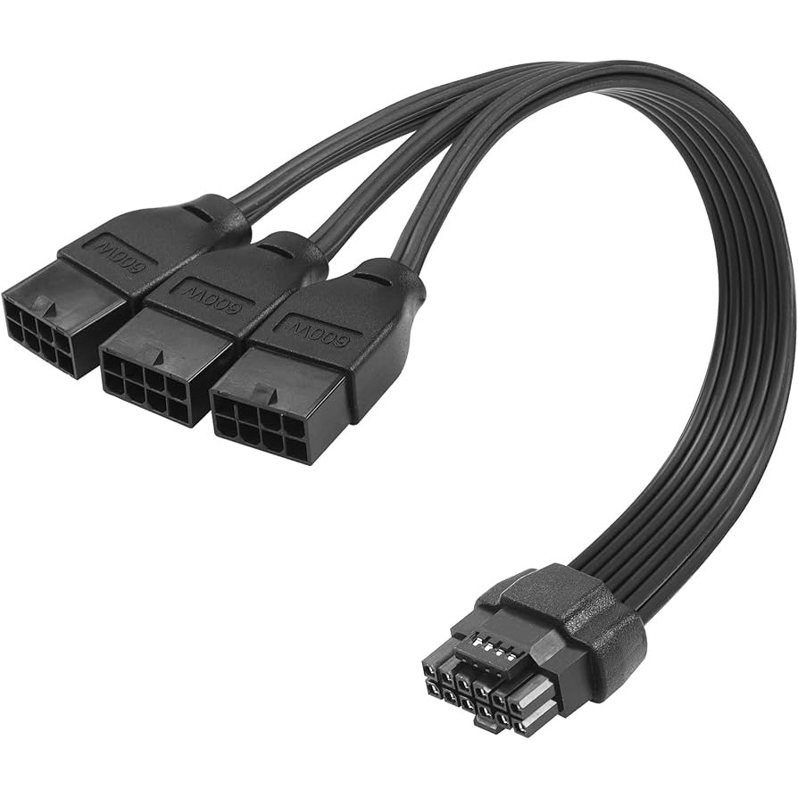 יצרנים שונים - 3to1NVIDIA12PIN - התמונה להמחשה בלבד