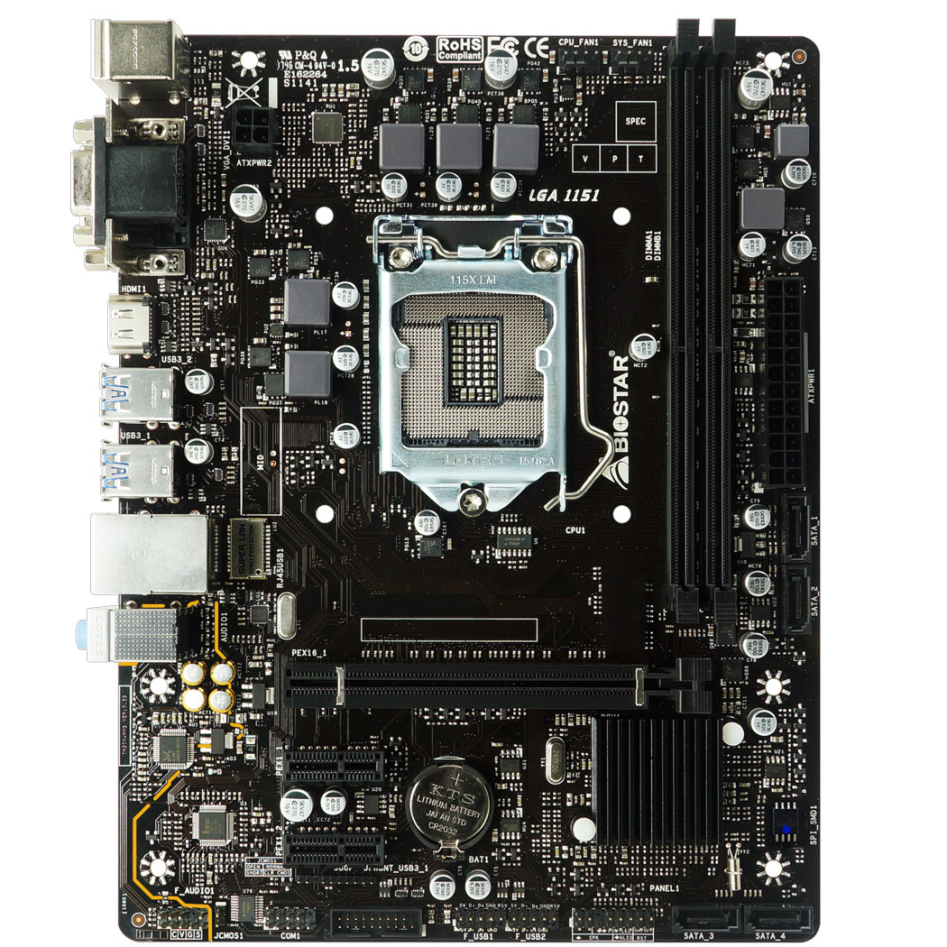 Biostar - B360MHD-PRO - התמונה להמחשה בלבד