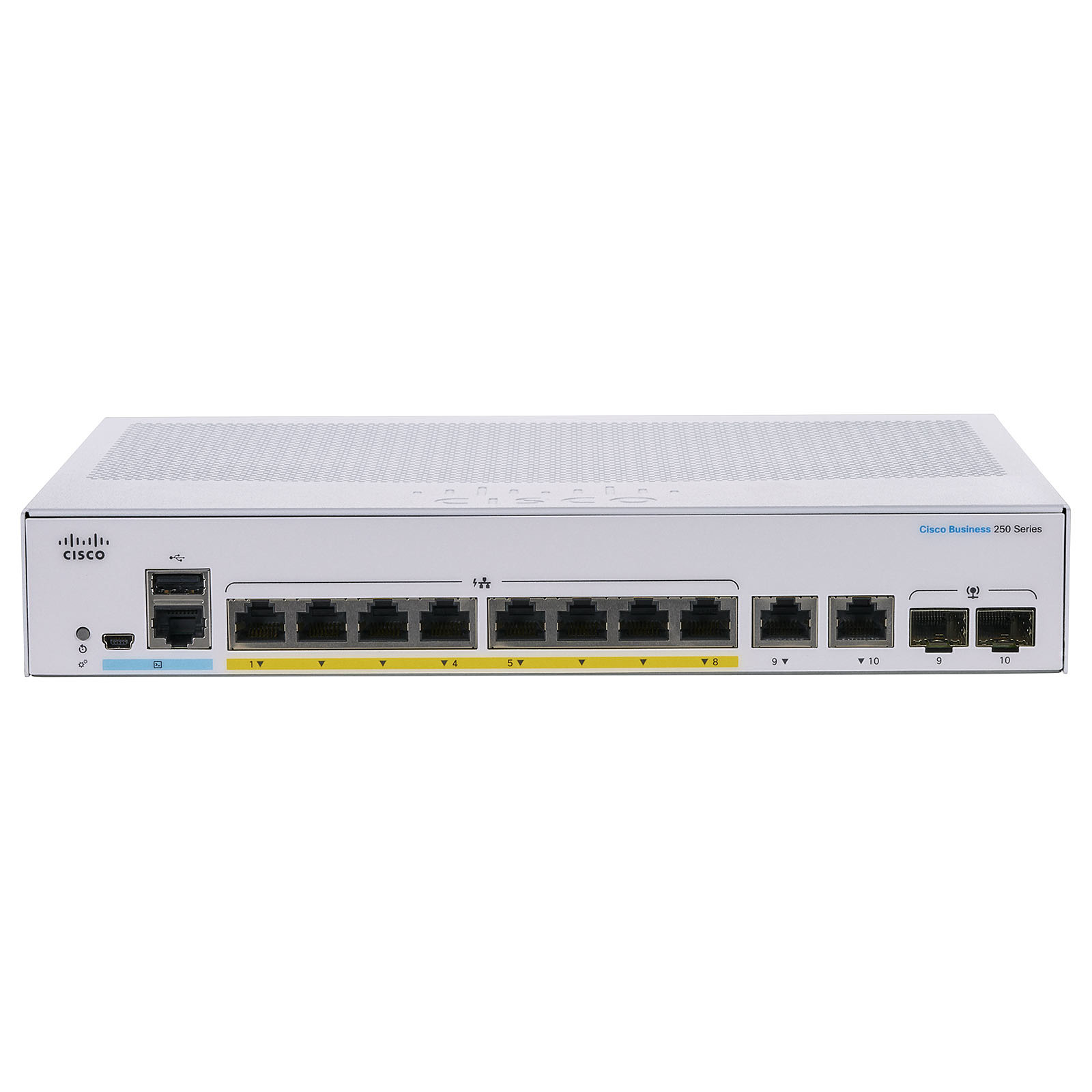 Cisco - CBS250-8P-E-2G-EU - התמונה להמחשה בלבד