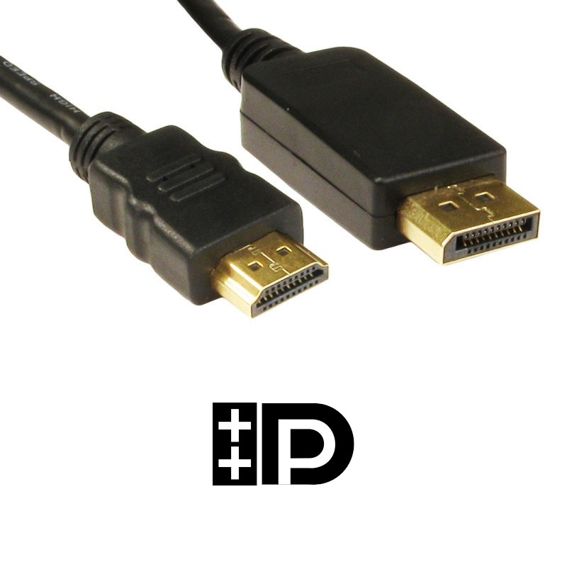TopX - CH-DP-HDMI-1_8-A4K60HZ - התמונה להמחשה בלבד