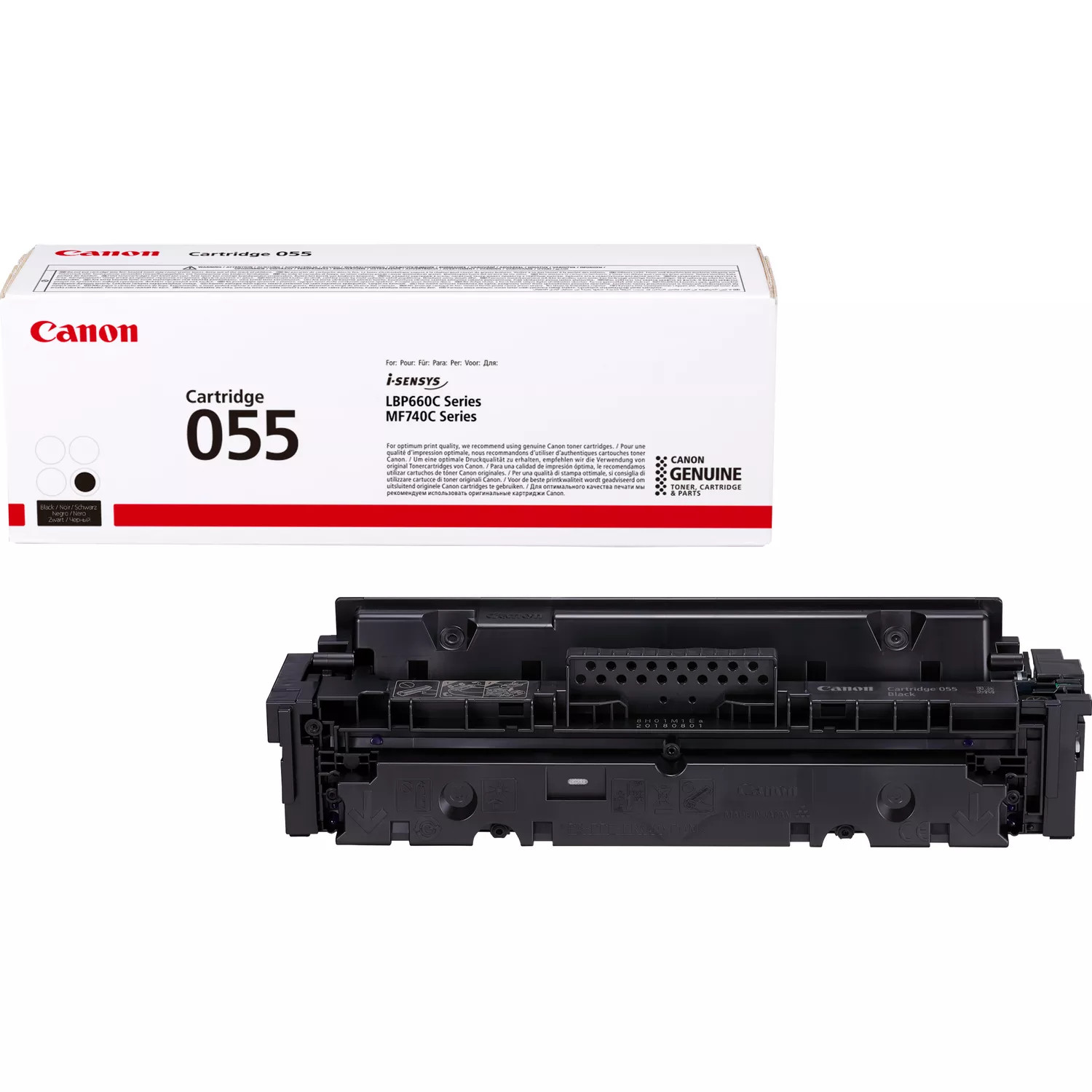 Canon - CRG055BK - התמונה להמחשה בלבד