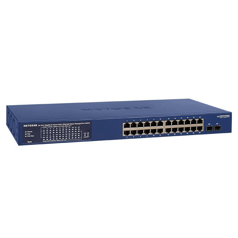 Netgear - GS724TPP - התמונה להמחשה בלבד