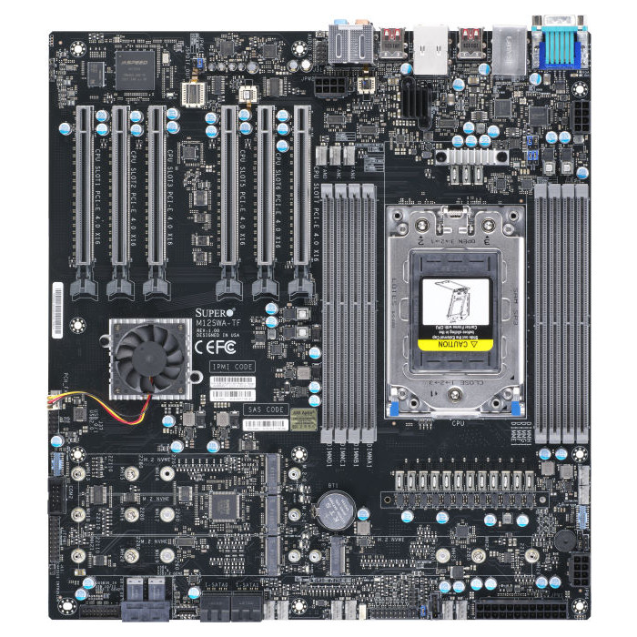 Supermicro - MBD-M12SWA-TF-O - התמונה להמחשה בלבד
