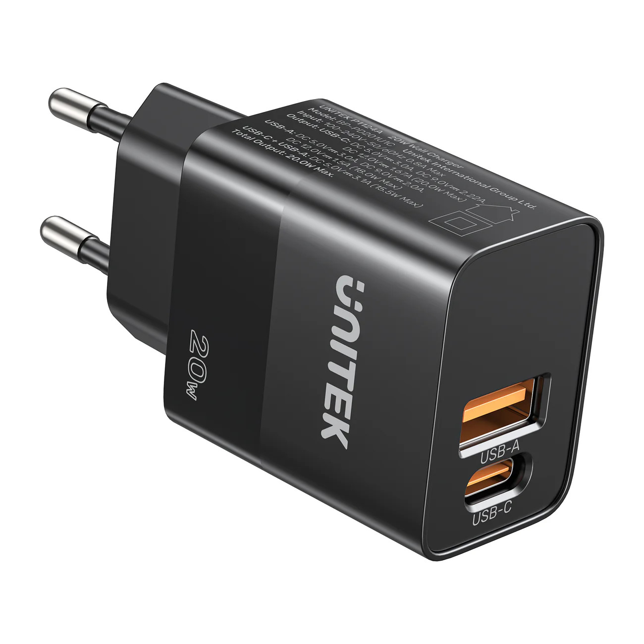 Unitek - P1124ABK01-EU - התמונה להמחשה בלבד
