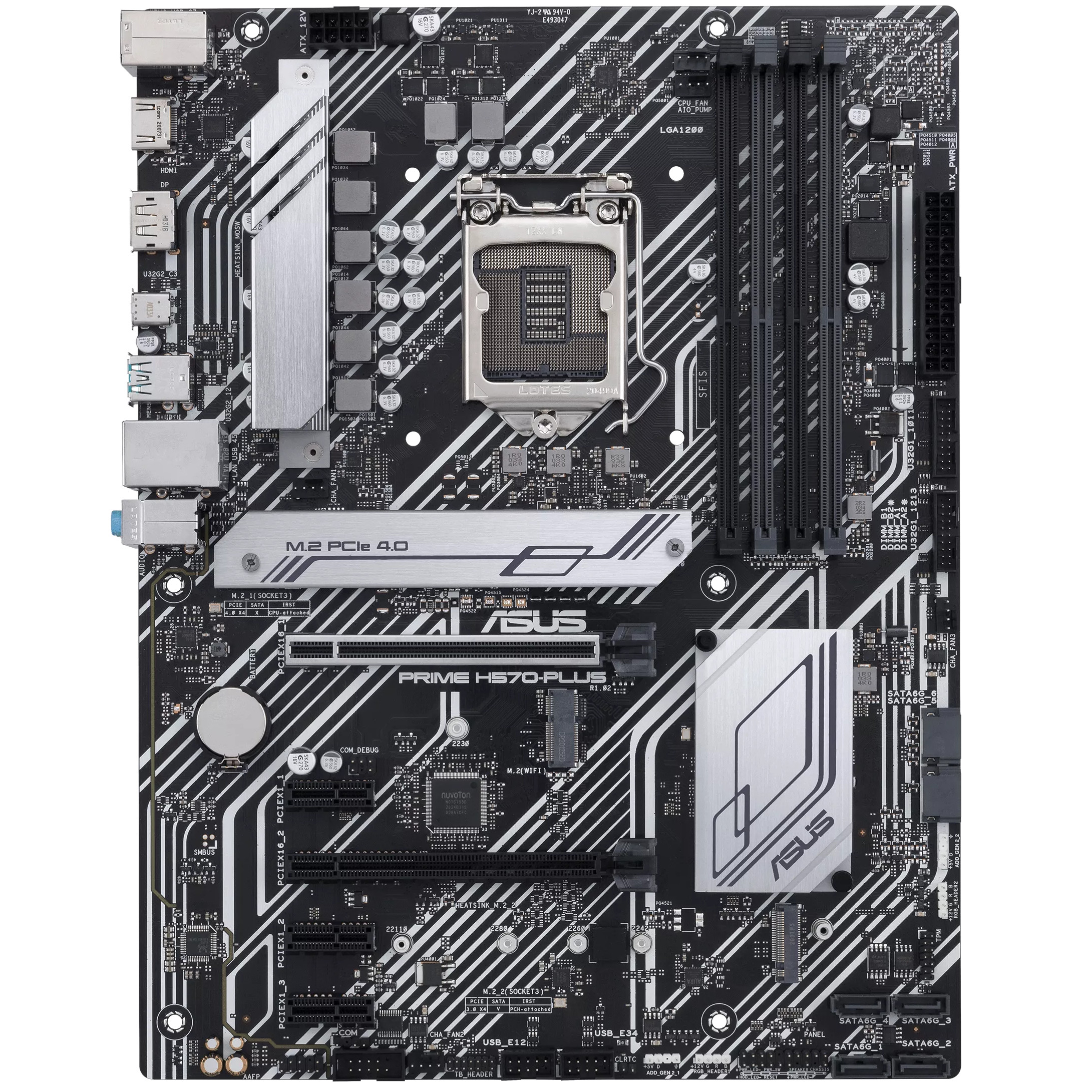ASUS - PRIME-H570-PLUS - התמונה להמחשה בלבד