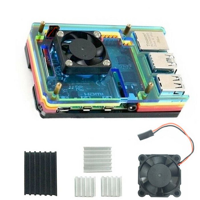 China - RPi4-ACCASE-Cooling - התמונה להמחשה בלבד