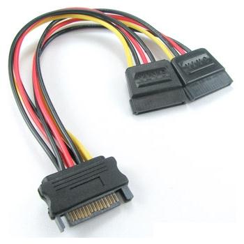 יצרנים שונים - SATA-Power-Splitter - התמונה להמחשה בלבד
