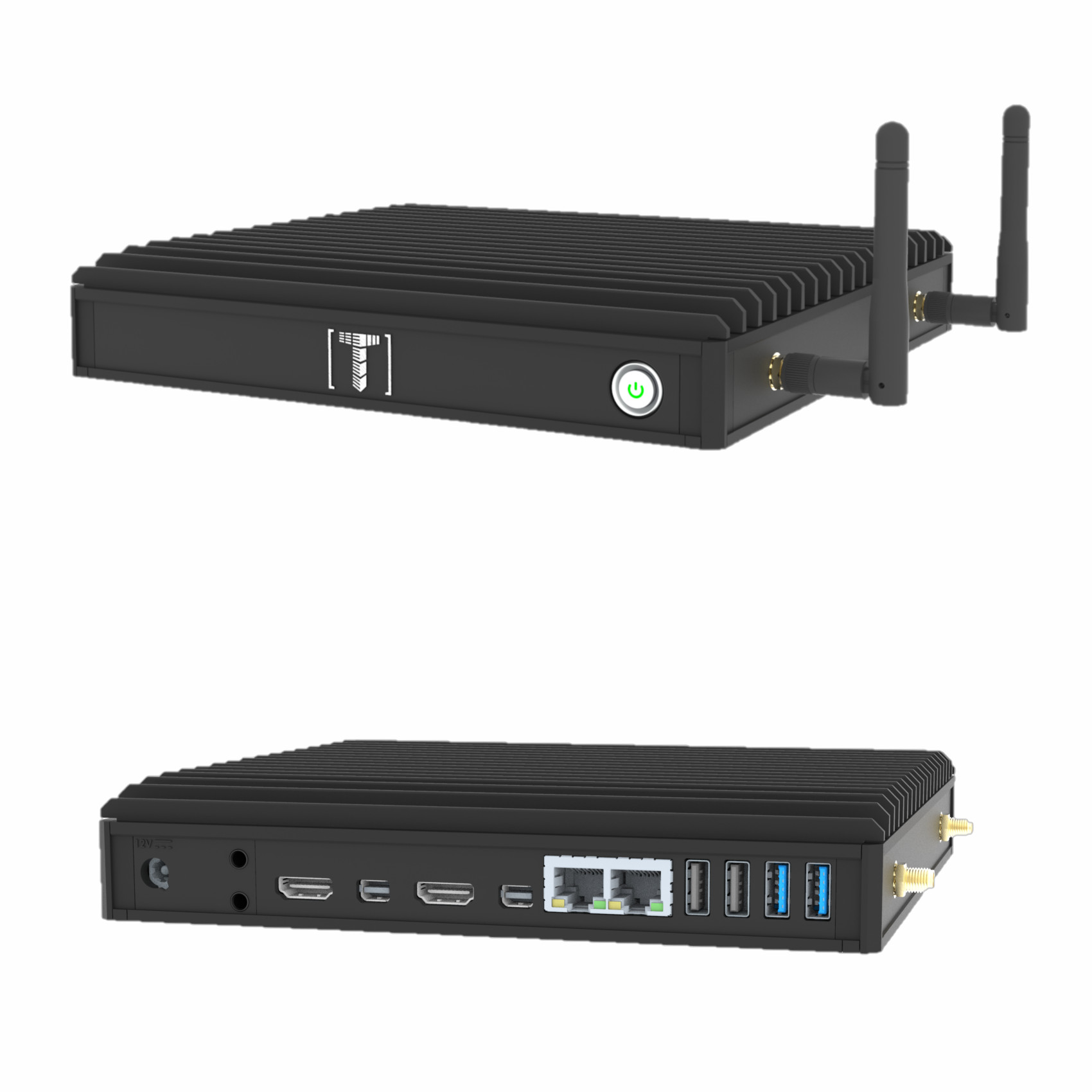 Compulab - TENSOR-I22-C1145-TPM-W-FFN-ACI - התמונה להמחשה בלבד