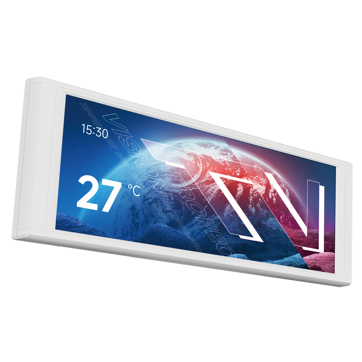 Thermalright - Trofeo-Vision-LCD-WHITE - ������ ������ ����