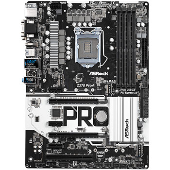 ASRock - Z270-Pro4 - התמונה להמחשה בלבד